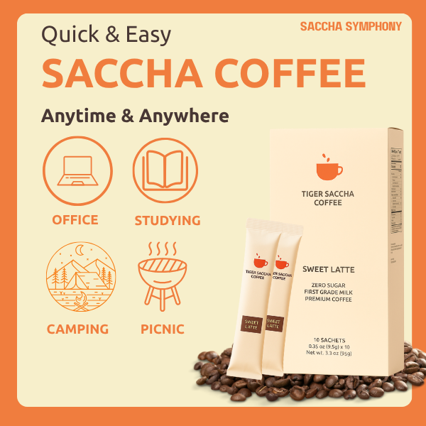 [New] Saccha Coffee 10 Sachets - Free Shipping